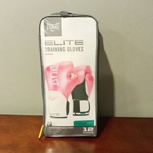 Everlast Elite Training Gloves - Pink and Black